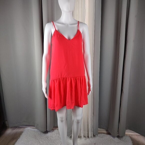 Alya Dresses & Skirts - Alya Women's Spaghetti String Coral Sundress Size Small (NWT)